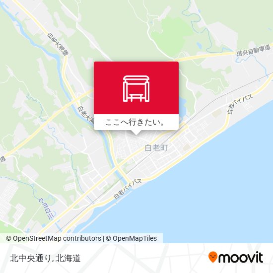 北中央通り地図