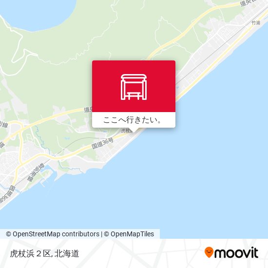 虎杖浜２区地図