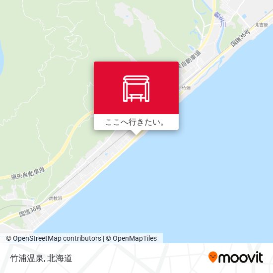 竹浦温泉地図
