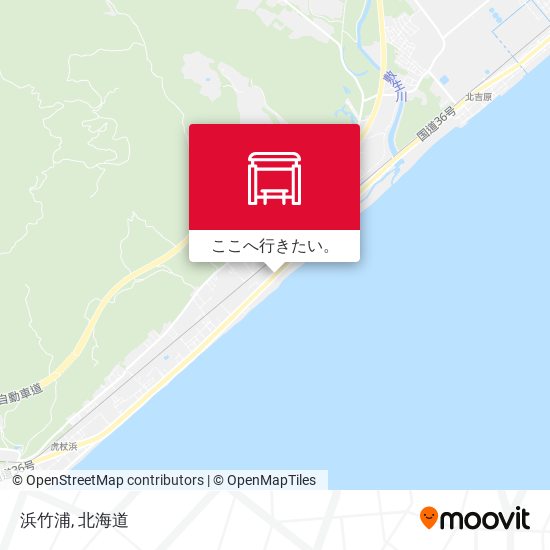 浜竹浦地図