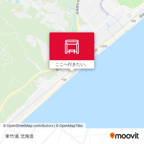 東竹浦地図