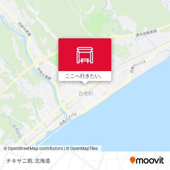 チキサニ前地図