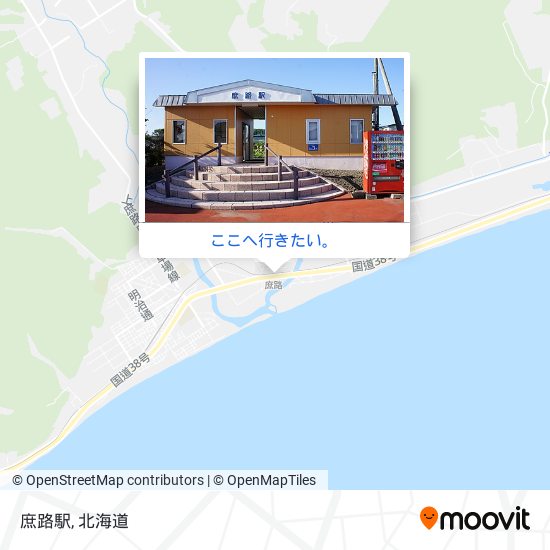 庶路駅地図