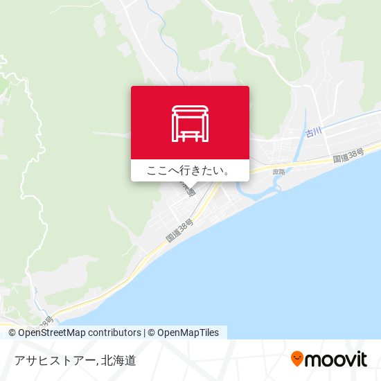 アサヒストアー地図