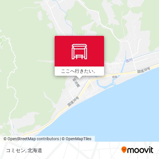 コミセン地図