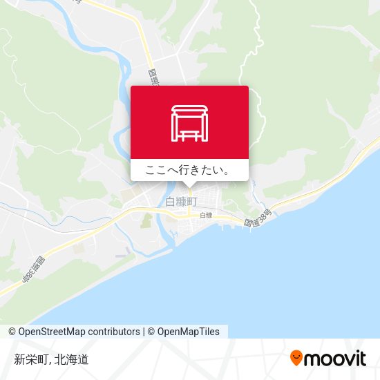新栄町地図