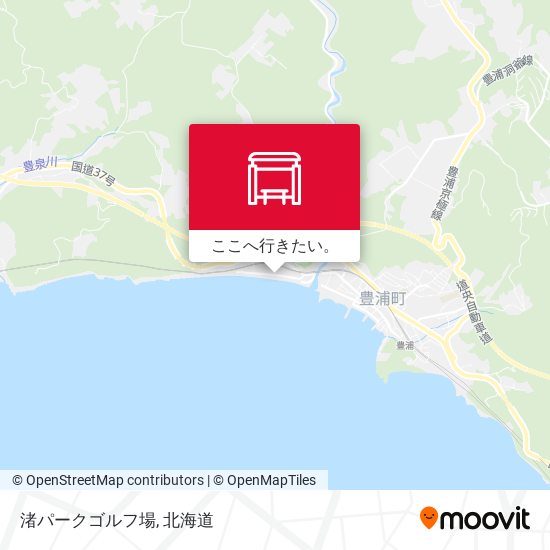 渚パークゴルフ場地図
