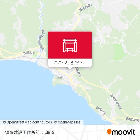須藤建設工作所前地図