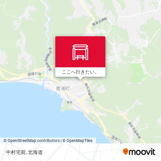 中村宅前地図