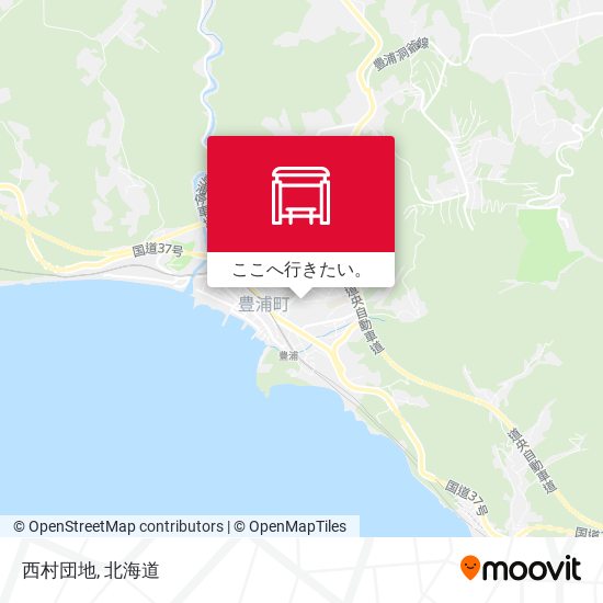 西村団地地図