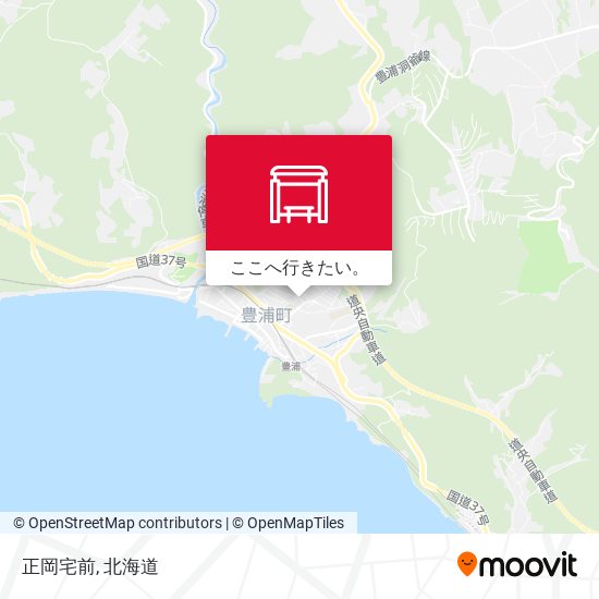 正岡宅前地図