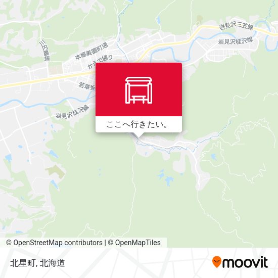 北星町地図
