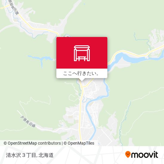 清水沢３丁目地図