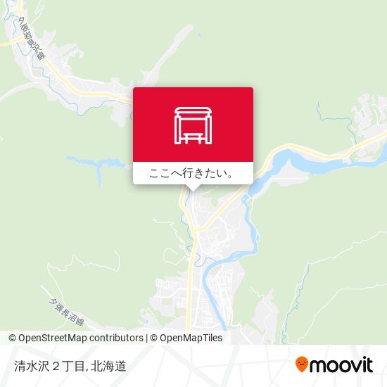 清水沢２丁目地図