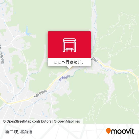 新二岐地図