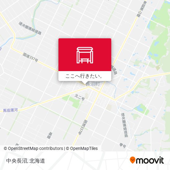 中央長沼地図