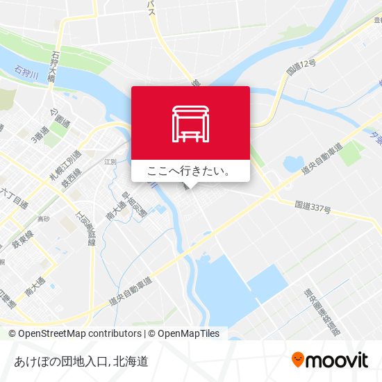 あけぼの団地入口地図