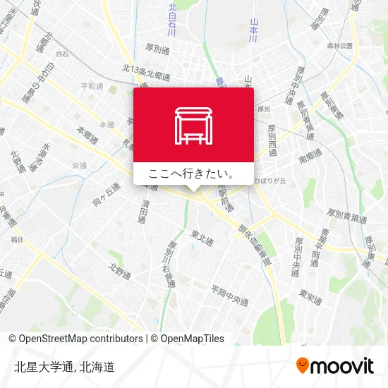 北星大学通地図