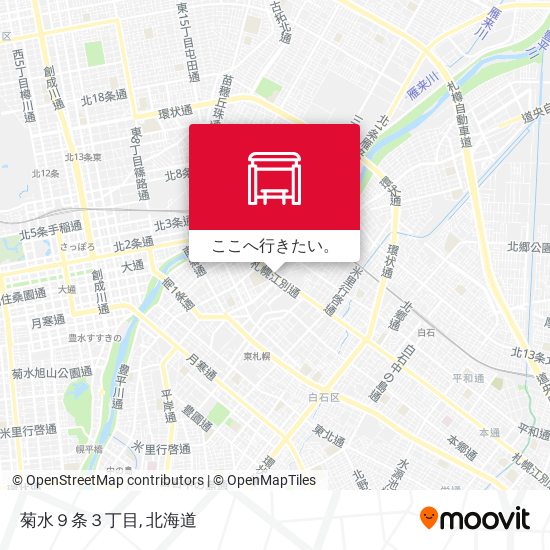菊水９条３丁目地図