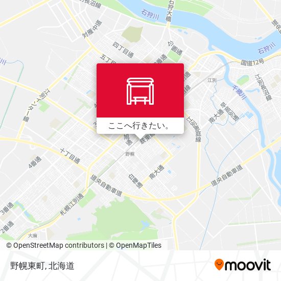 野幌東町地図