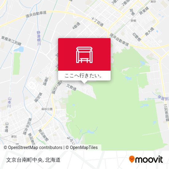 文京台南町中央地図