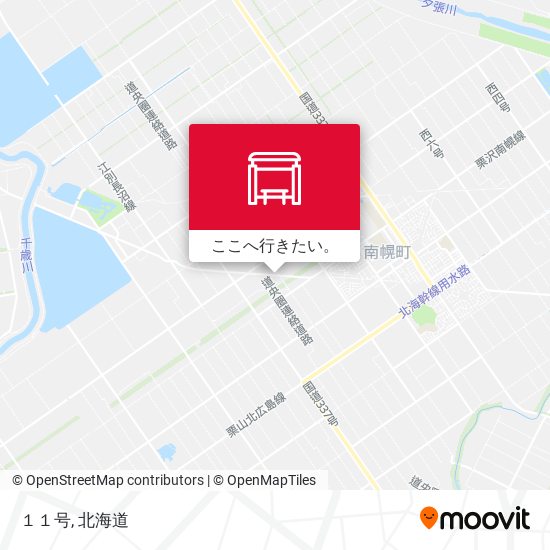 １１号地図