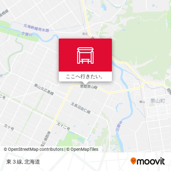 東３線地図