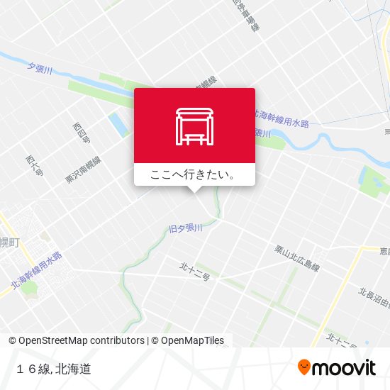 １６線地図