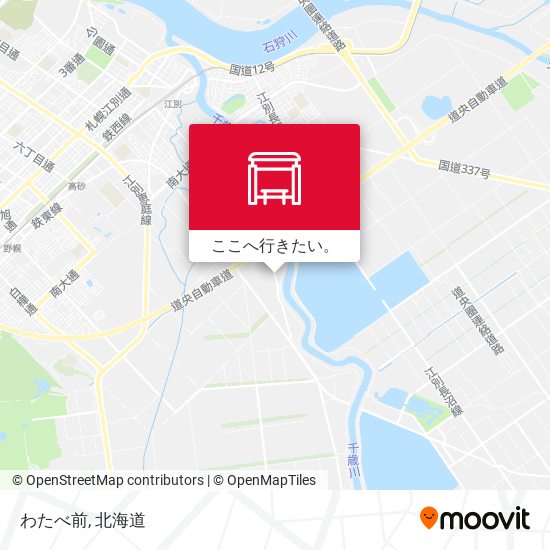わたべ前地図