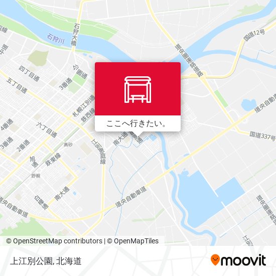 上江別公園地図