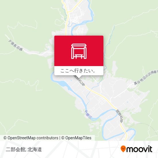二部会館地図