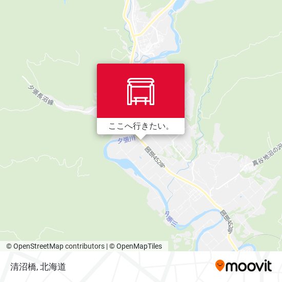 清沼橋地図