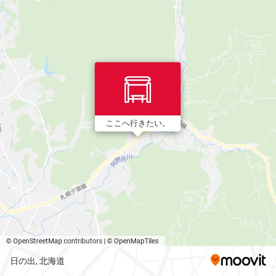 日の出地図
