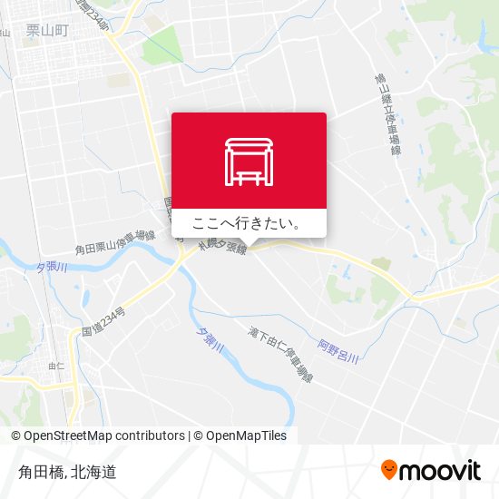 角田橋地図