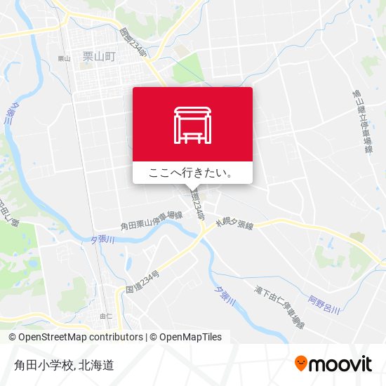 角田小学校地図