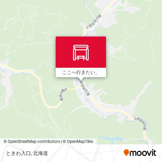 ときわ入口地図
