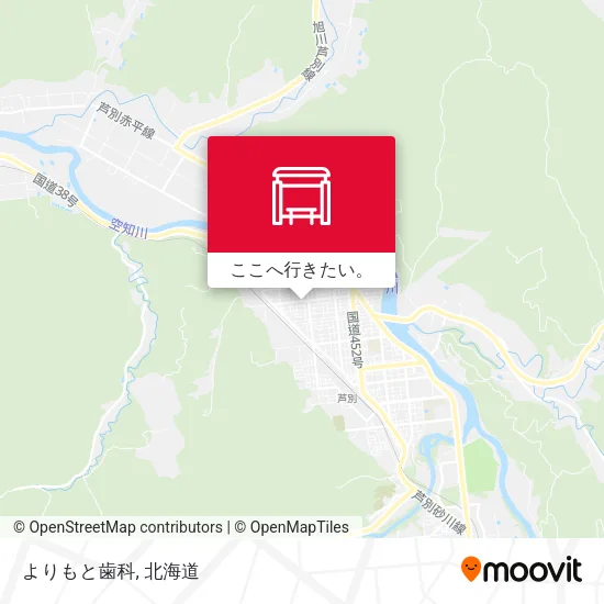 よりもと歯科地図