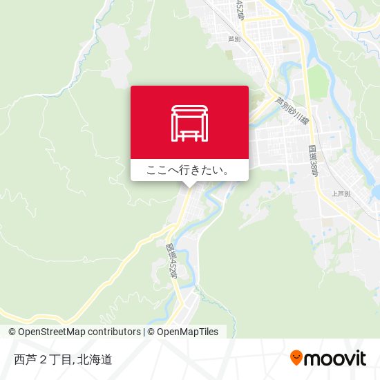 西芦２丁目地図