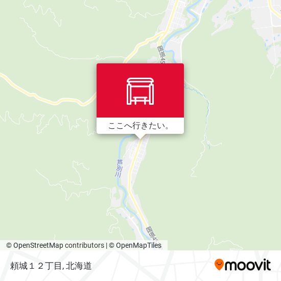 頼城１２丁目地図