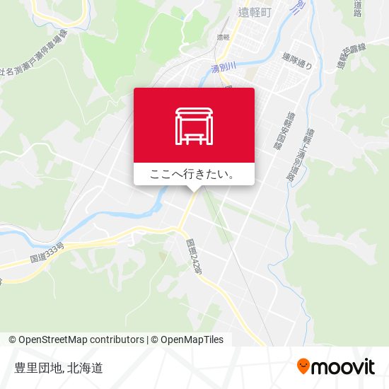 豊里団地地図