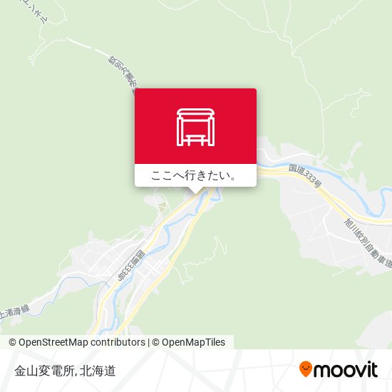 金山変電所地図