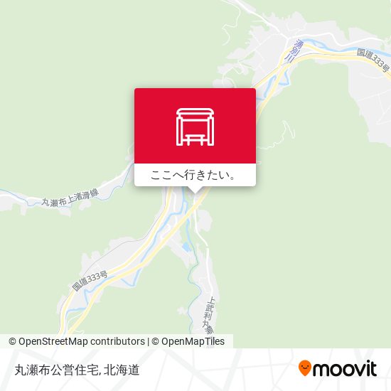 丸瀬布公営住宅地図
