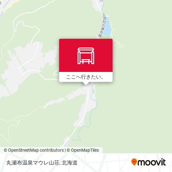 丸瀬布温泉マウレ山荘地図