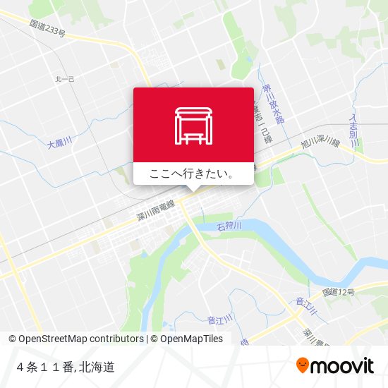 ４条１１番地図