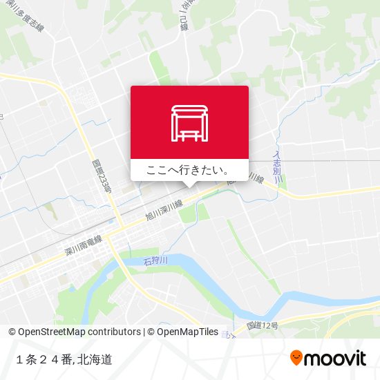 １条２４番地図