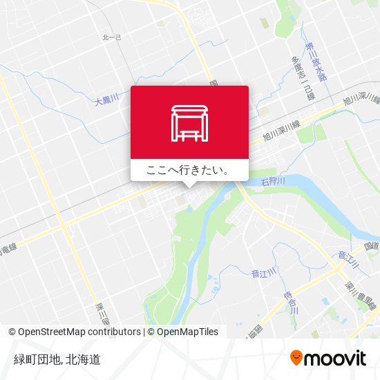 緑町団地地図