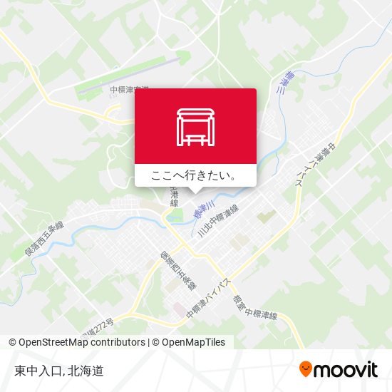 東中入口地図