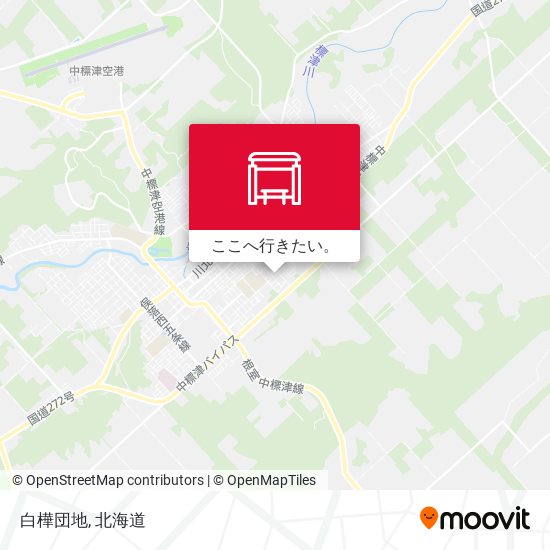 白樺団地地図