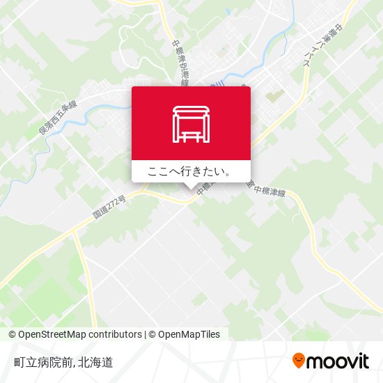 町立病院前地図
