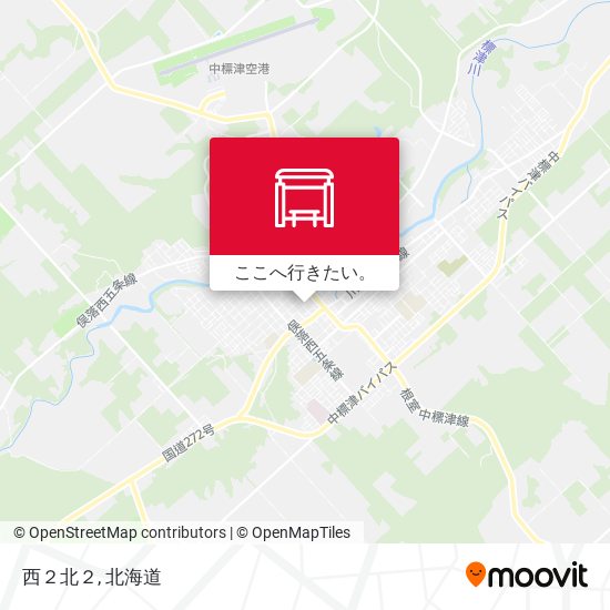 西２北２地図